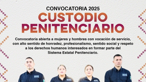 Anuncia Gobierno de Sonora convocatoria para custodio penitenciario: Seguridad Pública