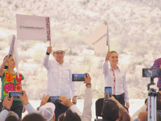 Cumplen gobernador Durazo y presidenta Sheinbaum demanda histórica con inicio de obra de la carretera Bavispe-Janos-Nuevo Casas Grandes