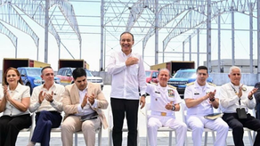 Gobernador Durazo y Unión Europea convierten a Guaymas en terminal cero emisiones