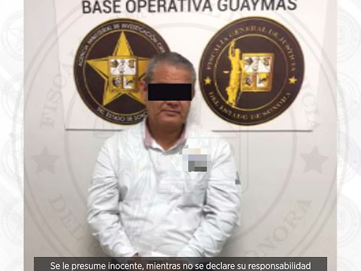 Obtiene FGJES vinculación a proceso de Francisco “N” por violencia familiar en Guaymas