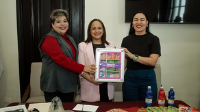 Recibe Ayuntamiento de Guaymas de materiales educativos y de higiene