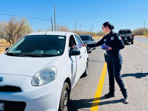 Promueve Gobierno de Sonora operativos de la Policía Estatal para unas vacaciones seguras