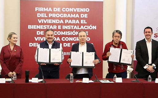 Gobernador Durazo encabeza plan nacional de vivienda con 33 mil 800 casas para sonorenses