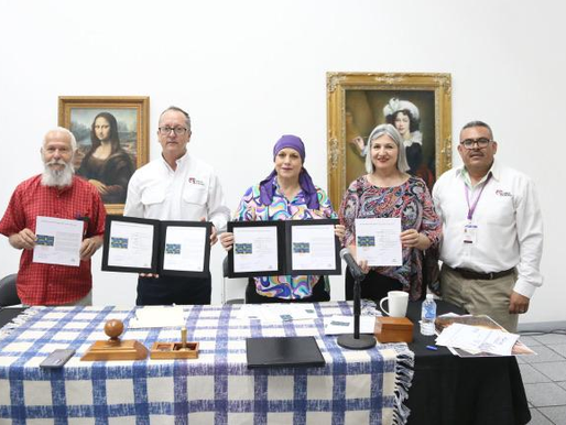 Llevan a cabo cancelación de estampilla conmemorativa del Museo Frida Kahlo en Sala de Arte del I