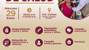 Atenderán a familias de Las Colinas con Jornada de Salud