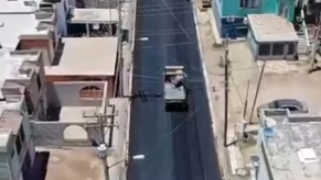 Cumple alcalde con pavimentación de calle Severiano Talamantes, en Infonavit Guadalupe