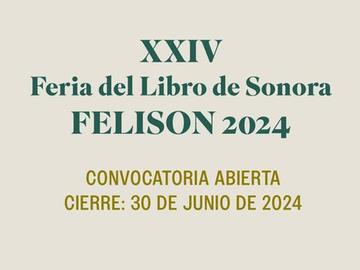 Lanza ISC convocatoria para participar en la Feria del Libro de Sonora 2024
