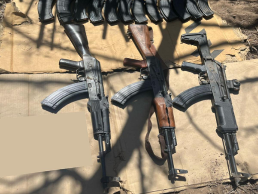 Localiza Gobierno de Sonora armas de fuego en zona de Empalme