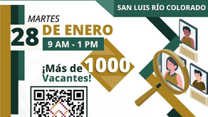 Invita Gobierno de Sonora a Ferias de Empleo en el sur y norte del estado