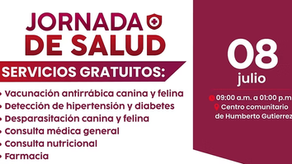 Habrá Jornada de Salud en Centro Comunitario del sector Humberto Gutiérrez