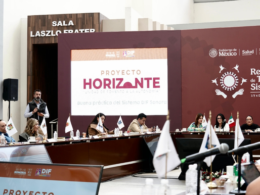Sonora presenta buenas prácticas en la Reunión Nacional de Titulares de los Sistemas DIF 2025