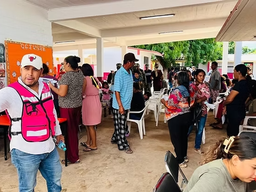 Instala Ayuntamiento de Guaymas servicios gratuitos de salud en Las Guásimas