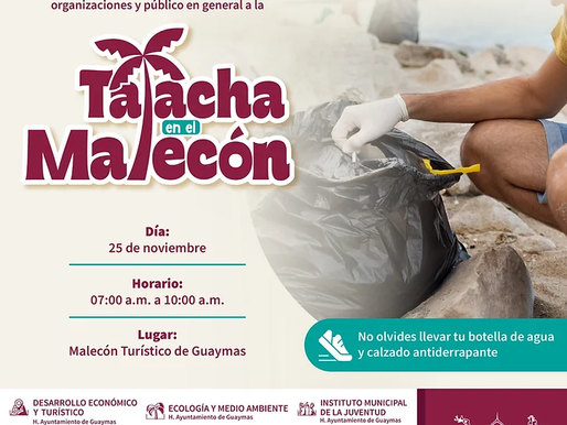Habrá 'Talacha en el Malecón' de Guaymas este sábado 25 de noviembre