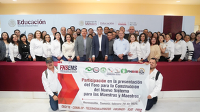 Organiza SEC Foro Estatal para la Construcción del Nuevo Sistema para las Maestras y los Maestros