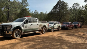 Gobierno de Sonora mantiene intenso trabajo de brigadistas para enfrentar dos incendios forestales