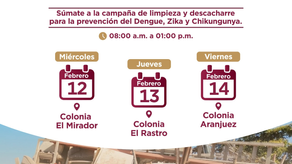 Habrá Jornada de Descacharre del 12 al 14 de febrero