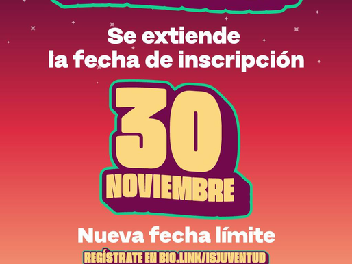 Instituto Sonorense de la Juventud amplía convocatoria del Premio Estatal de la Juventud