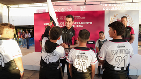 Abandera Gobierno de Sonora a estudiantes que participarán en los Juegos Deportivos Nacionales Escolares: SEC