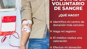Llama Salud Sonora a fortalecer donación voluntaria de sangre