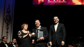 Clausuran con gran éxito el FAOT con la entrega de la medalla ‘Alfonso Ortiz Tirado’ y el reconocimiento al ‘Talento Joven’