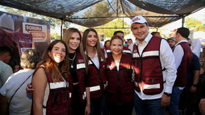 Gobernador Durazo beneficia a familias de la Colonia Misioneros con feria de servicios gratuitos “Sonora Atiende”