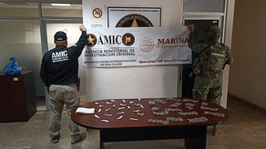 Cateo positivo resulta en aseguramiento de droga y otros indicios