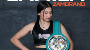 Alumna de Cecyte Sonora aspira a conquistar título mundial de boxeo