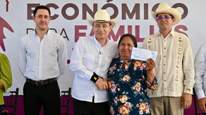 Gobernador Durazo respalda economía de más de 13 mil familias vulnerables con entrega de apoyos directos