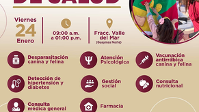 Tendrán familias de Valle del Mar Jornada de Salud