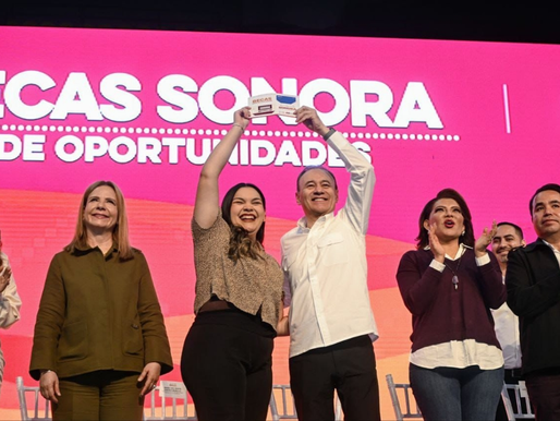Gobernador Durazo transforma la educación en Sonora con más de 450 mil becas a estudiantes