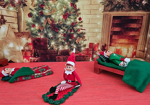 Christmas DIY Elf House in Grotto