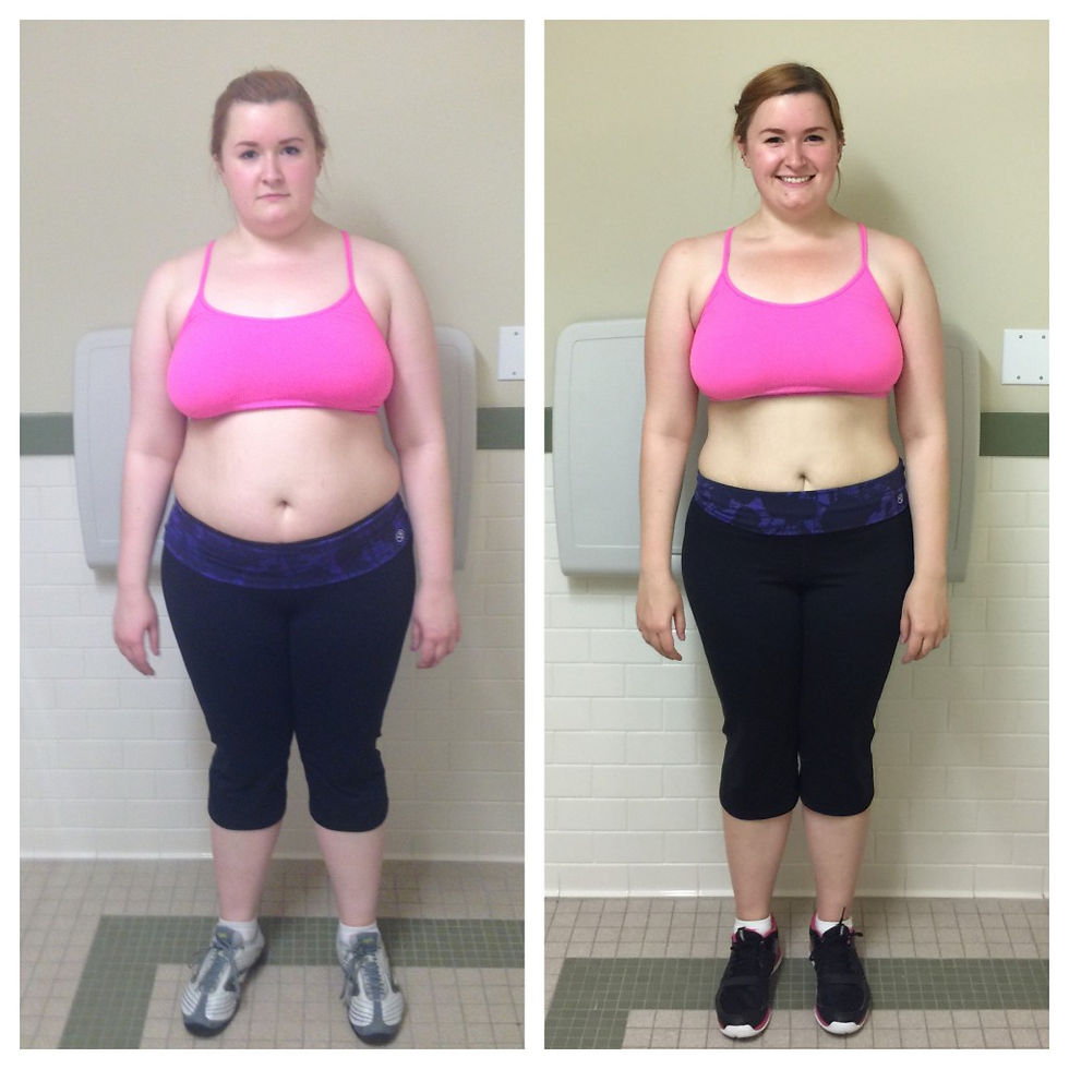 Gemma lost 35 lbs
