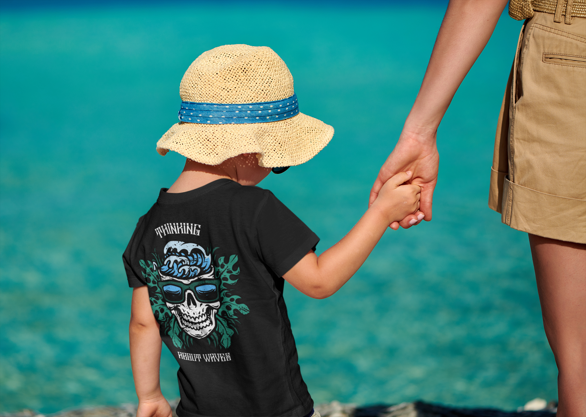 THINKING ABOUT WAVES TSHIRT