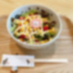 サラダうどん