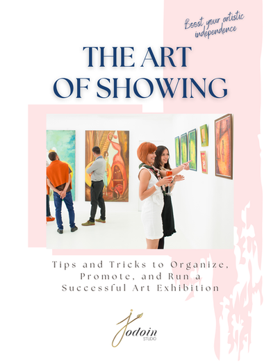 Art of showing book cover