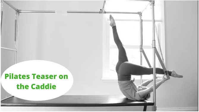 How to do the Pilates Teaser on the Caddie with a Control Balance variation