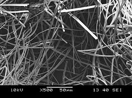 Electrospun cyclodextrin fibers containing monoclonal antibody (infliximab)