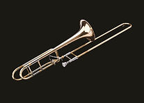 Slide Brass trombone