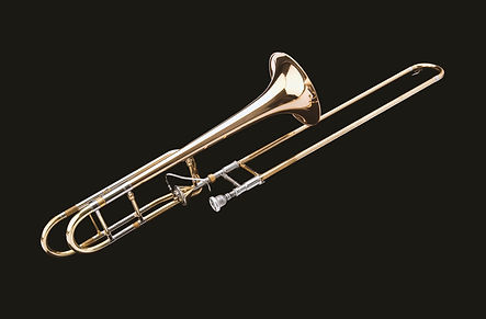 Bronze trombone
