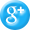 Google+ Blue Gumdrop
