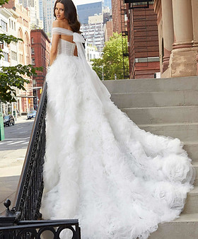 Morilee New York Wedding Dress, Style 4119, Josephina Wedding Dress Leeds, West Yorkshire, Harrogate, York, Wakefield, Halifax, Huddersfield, Wetherby, Castleford, Pontefract, Selby, Pudsey, Yorkshire, Knaresborough, Sherburn, Morley, Kippax, Horsforth, Leeds City Centre, A1-M1 link Road, Garforth. Ruffle shirt wedding dress, ballgwon wedding dress, princess wedding dress, statement wedding dress, off the shoulder wedding gown, strapless wedding dress, tulle wedding dress, pink wedding dress, pink ruffle wedding dress, ivo wedding dress, sweetheart neckline wedding dress