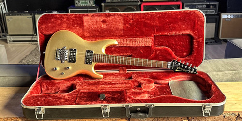 Ibanez JS2000 Hardtail Joe Satriani 2003 Champagne Gold | MM Shop