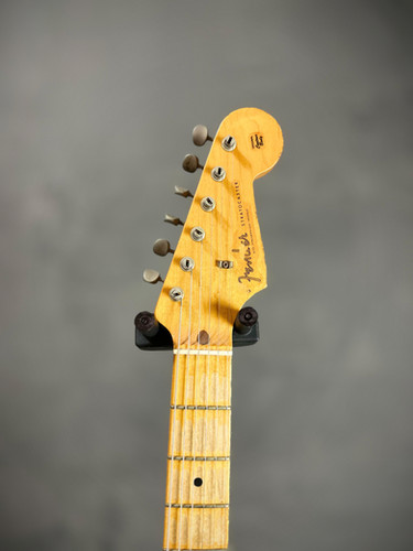 ★Custom HardRelic Sunburst Stratocaster★ Fender Stratocaster Custom Shop Reedição 1956 Two Tone Sunburst