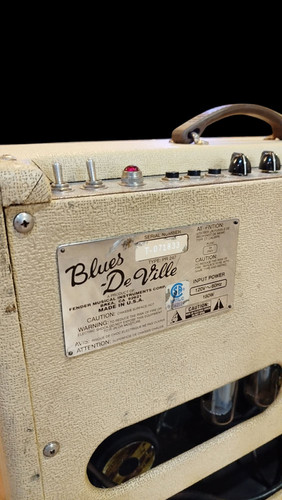 Amplificador Fender Blues Deville 1994 2 Canais 4x10