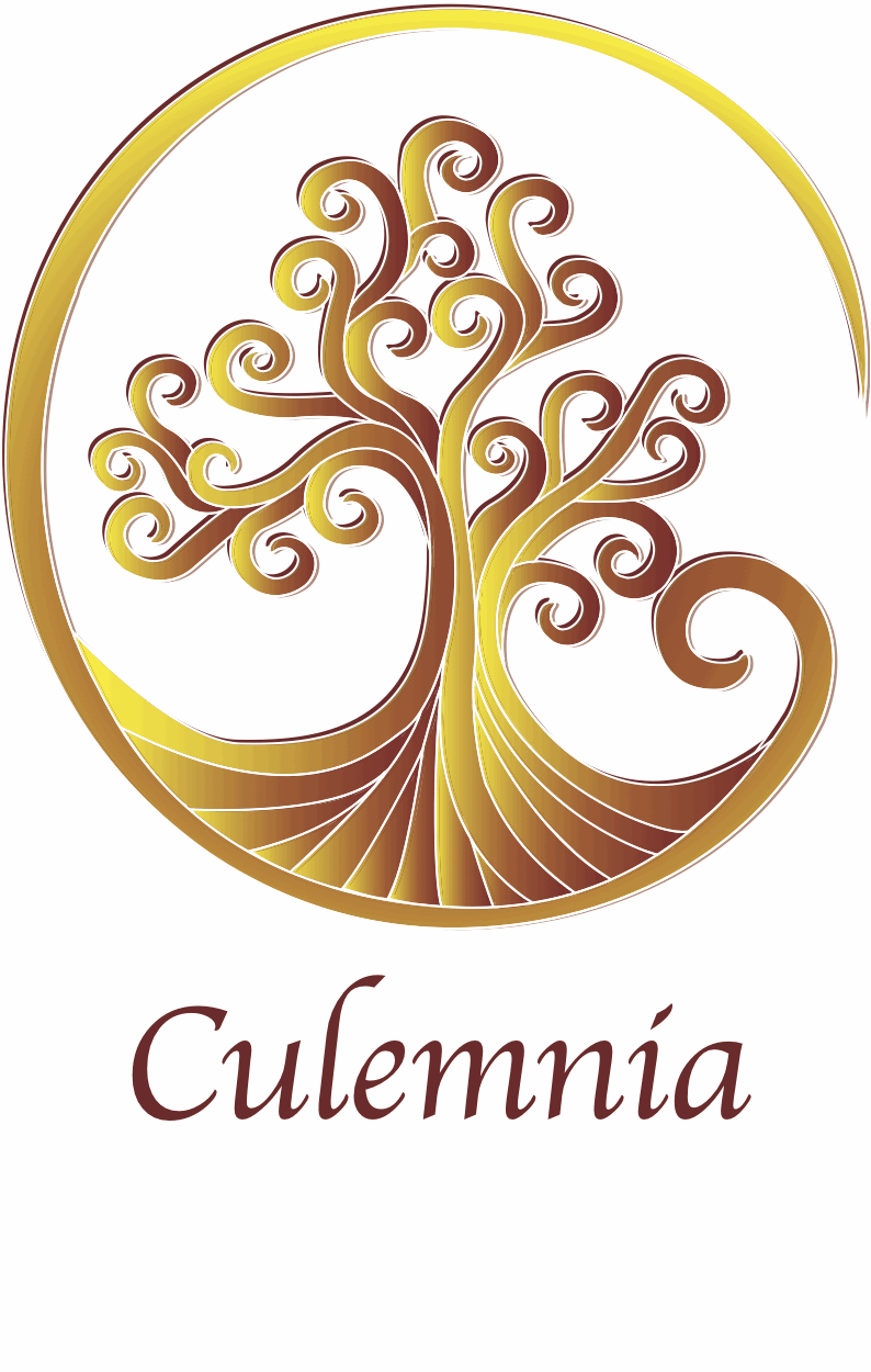 Culemnia, logo levensboom als symbool van levenskracht
