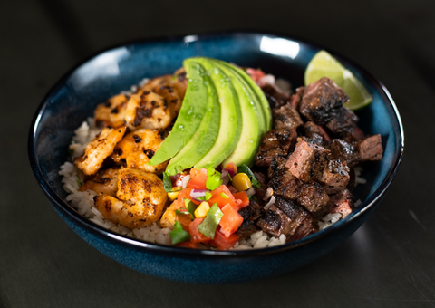 Mixteco's Surf & Turf Bowl