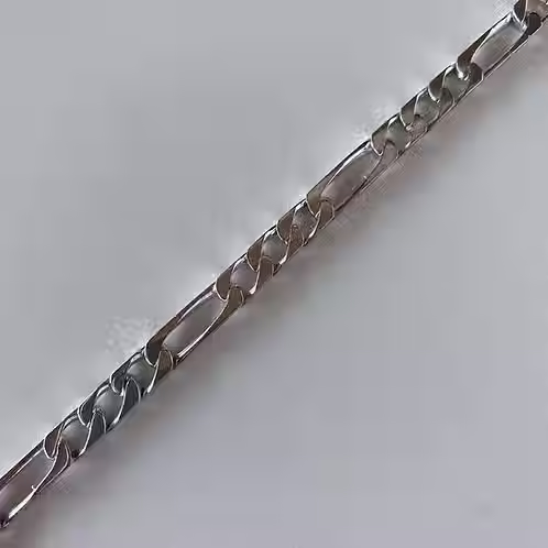 Miniatura: Cadena cartier de plata 3x1 45 cm