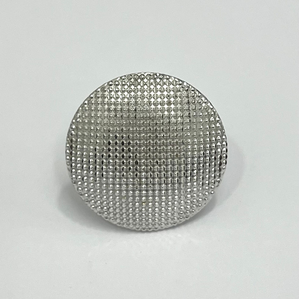 Miniatura: Sortija cículo diamantado, de plata de primera ley rodiada