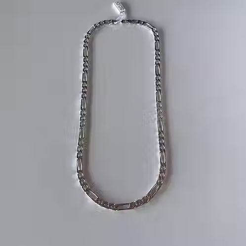 Miniatura: Cadena cartier plata (60 cm) 3x1 hombre