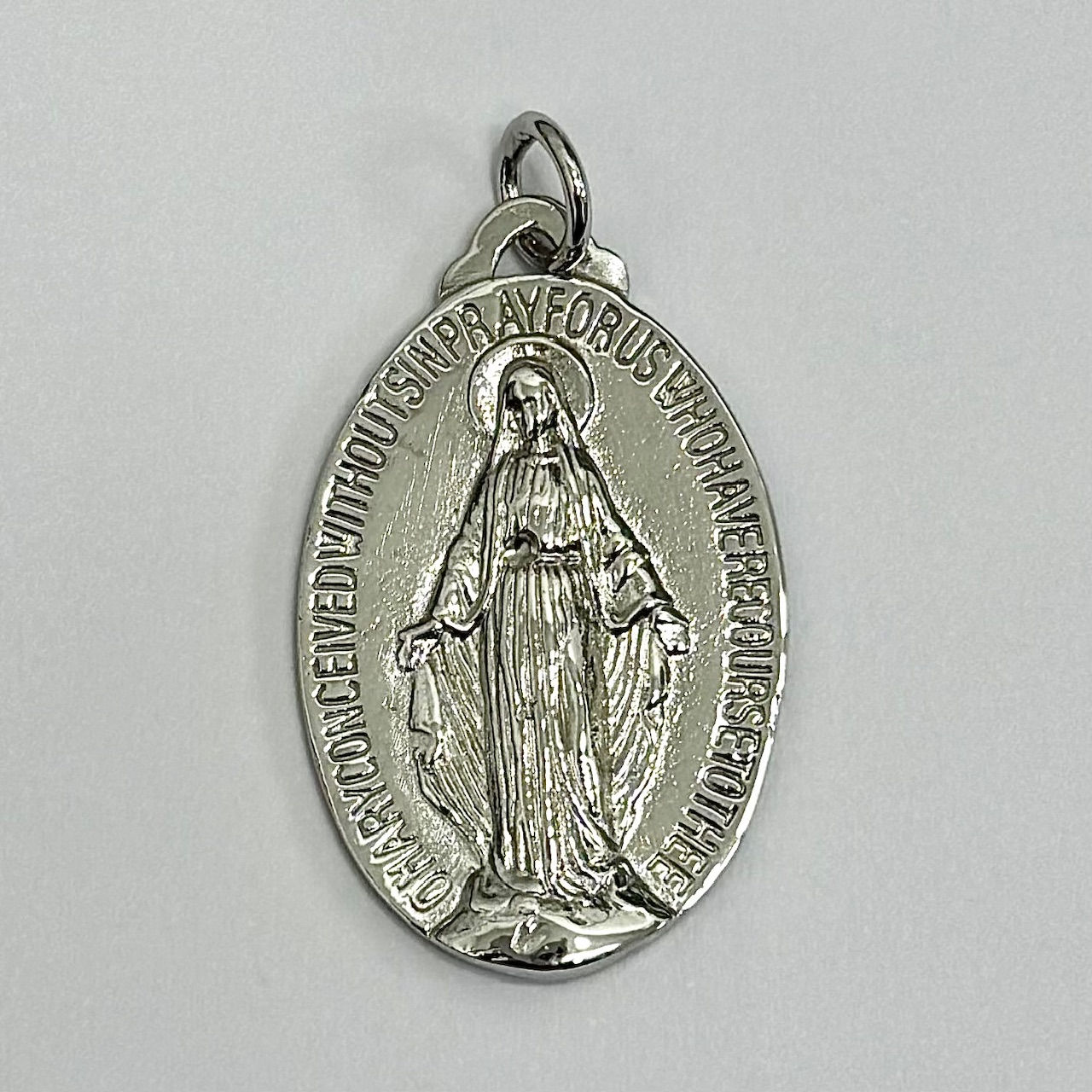 medalla virgen milagrosa grande